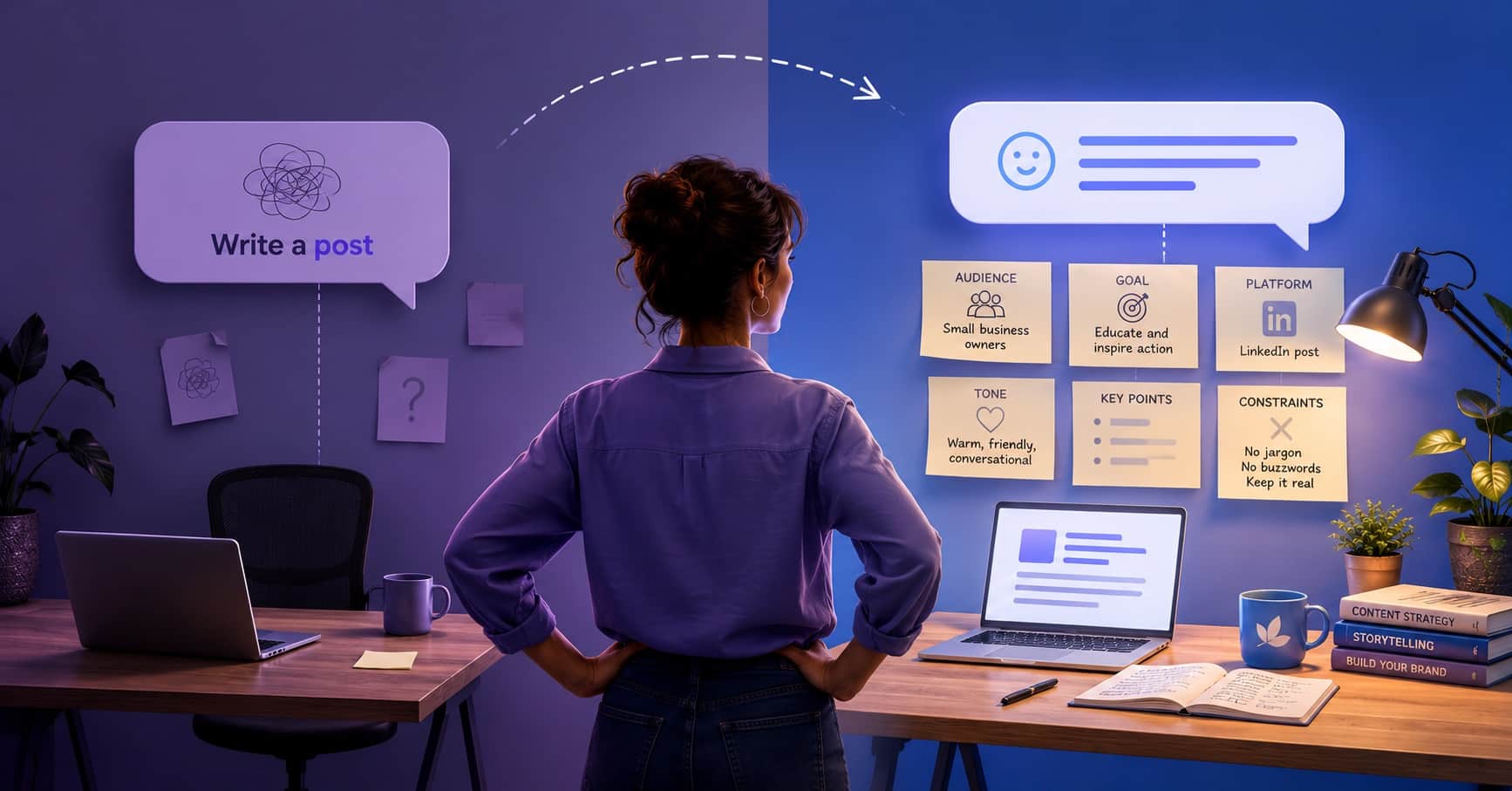How to talk to AI, good prompt vs bad prompt